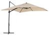 Fristående parasoll 245 x 245 cm Beige MONZA II_828563