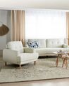 Fabric Armchair Off-White TUVE_911285