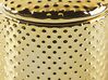 Conjunto de accesorios de baño de cerámica dorado/beige claro CUMANA_823307