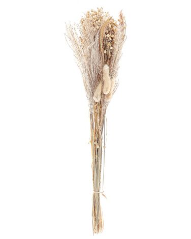 Natúr Színű Szárított Virágcsokor 52 cm CABRA
