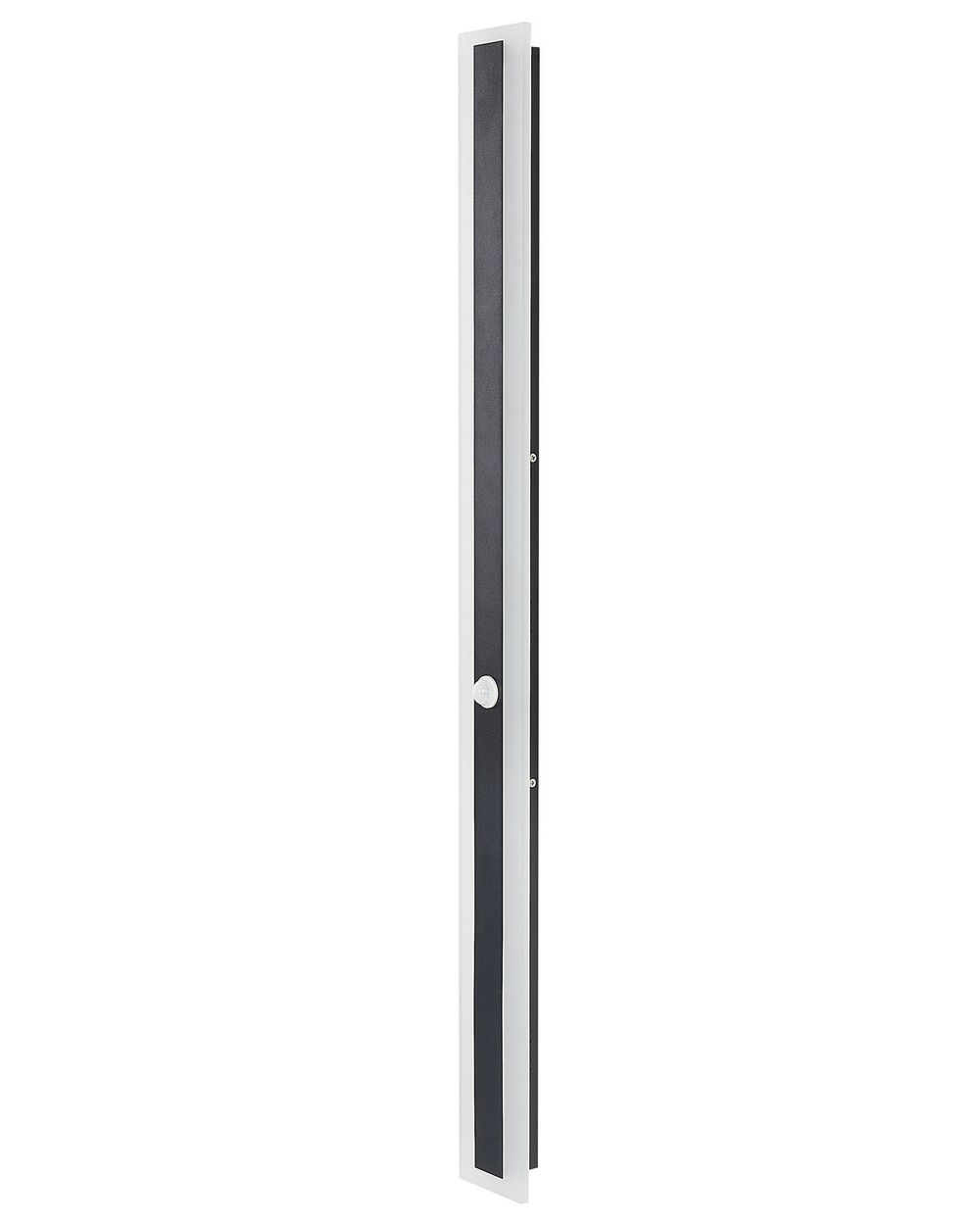 rechteckig Bewegungsmelder Außenwandleuchte SAVANE Metall 100 LED mit schwarz cm