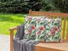 Set of 2 Outdoor Cushions Toucan Pattern 45 x 45 cm Multicolour MALLARE_882862