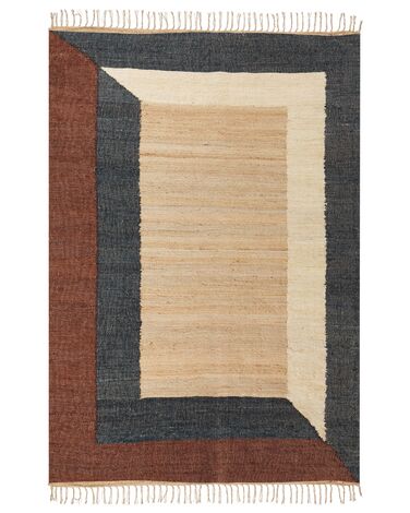 Jutový koberec 160 x 230 cm viacfarebný ORTAKOY