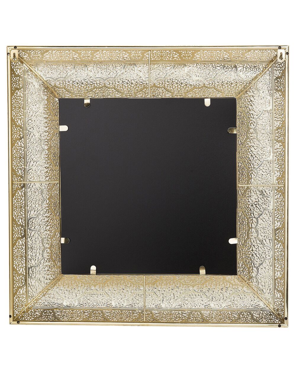 Wandspiegel gold quadratisch 60 x 60 cm PLERIN | Beliani.de