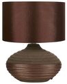 Tafellamp porselein bruin LIMA_796183