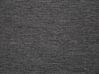 Sofá cama esquinero tapizado gris oscuro KARRABO_712716
