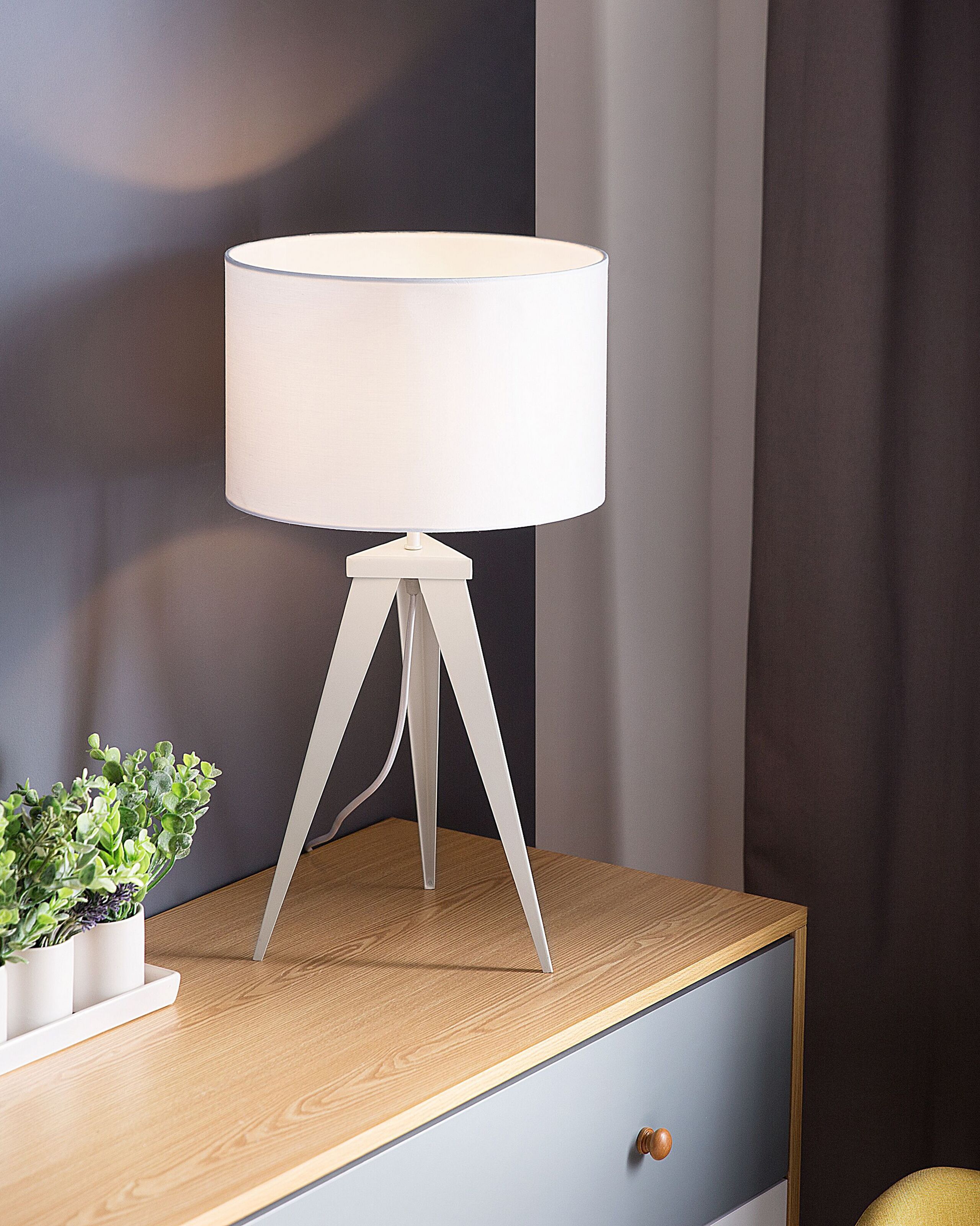 Candeeiro de mesa branco STILETTO