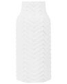 Vase décoratif blanc 32 cm XANTHOS_734276