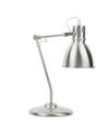 Lampa biurkowa regulowana metalowa srebrna MONSAN_725875
