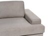 Conjunto de sofás 5 lugares em tecido taupe ALLA_893756