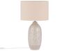 Lampa stołowa ceramiczna beżowa SALZA_877436