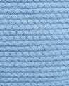 Conjunto de 2 cestas de algodón azul claro 20 cm CHINIOT_840482
