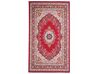 Vloerkleed polyester rood 80 x 150 cm KARAMAN_716895