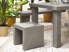  Sada 2 betonových zahradních stoliček TARANTO_789728