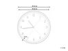 Zegar ścienny ø 33 cm czarno-biały DAVOS_798190