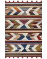 Wool Kilim Area Rug 200 x 300 cm Multicolour MRGASHAT_858308