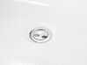 Left Hand Whirlpool Bath with LED 1690 x 810 mm White ARTEMISA_821376