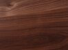 Esstisch dunkler Holzfarbton 150/190 x 90 cm ausziehbar MADOX_777895