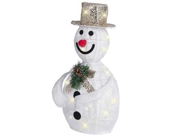 Outdoor LED Decoration Snowman 50 cm White KUMPU