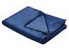 Weighted Blanket Cover 135 x 200 cm Navy Blue RHEA_891747