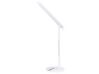Lámpara de mesa LED de metal blanco 36 cm DRACO_855065