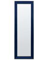 Espelho de pé com moldura em veludo azul 50 x 150 cm LAUTREC_840647