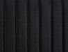 Ławka tapicerowana 2-osobowa welurowa czarna TABY_793315