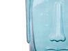 Vase décoratif en verre bleu 31 cm SAMBAR_823722