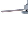 Ventilador de techo de metal gris claro/madera clara 50 cm HOBBLE_862439