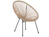PE Rattan Accent Chair Natural ACAPULCO II_813839