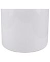 Vaso de cerâmica grés branca 25 cm ANKON_810626