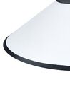 Lámpara de techo de poliéster/ratán/algodón natural/blanco/negro 188 cm MANTUA_837002