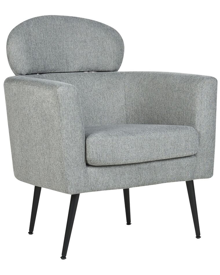 Fabric Armchair Grey SOBY_875220