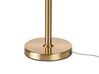 Tischlampe Rauchglas gold 70 cm 3-flammig Kugelform TAMESI_867020
