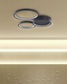 Metal LED Loftslampe Sort AGNAT_824672