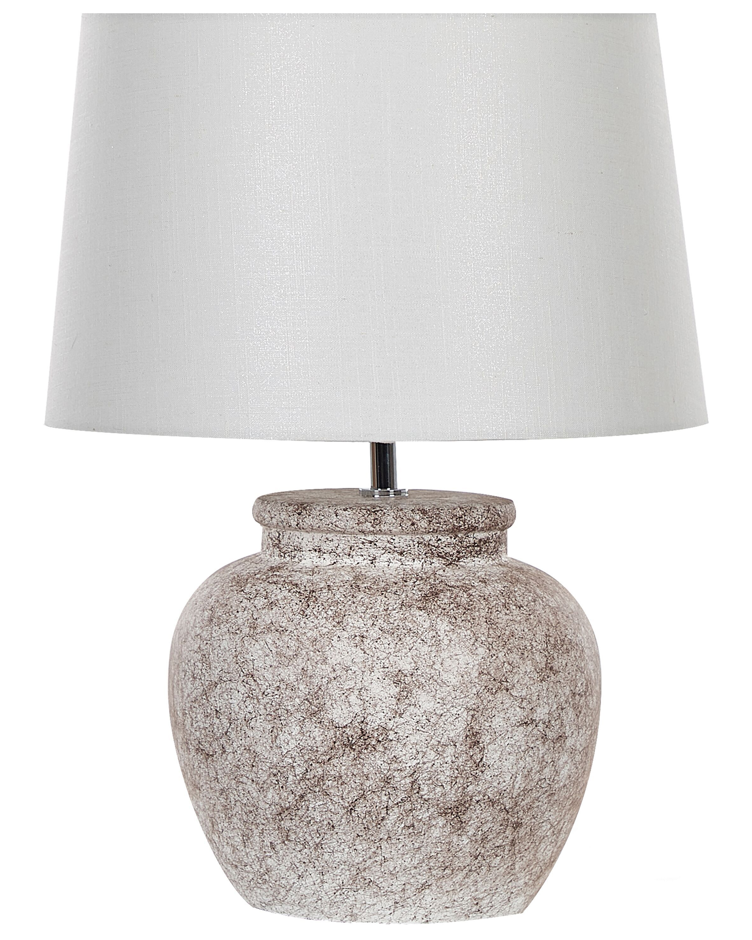 Ceramic Table Lamp Beige MAREB_822599