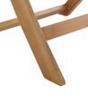 Conjunto de 6 sillas de jardín de madera de acacia TOLVE_784152
