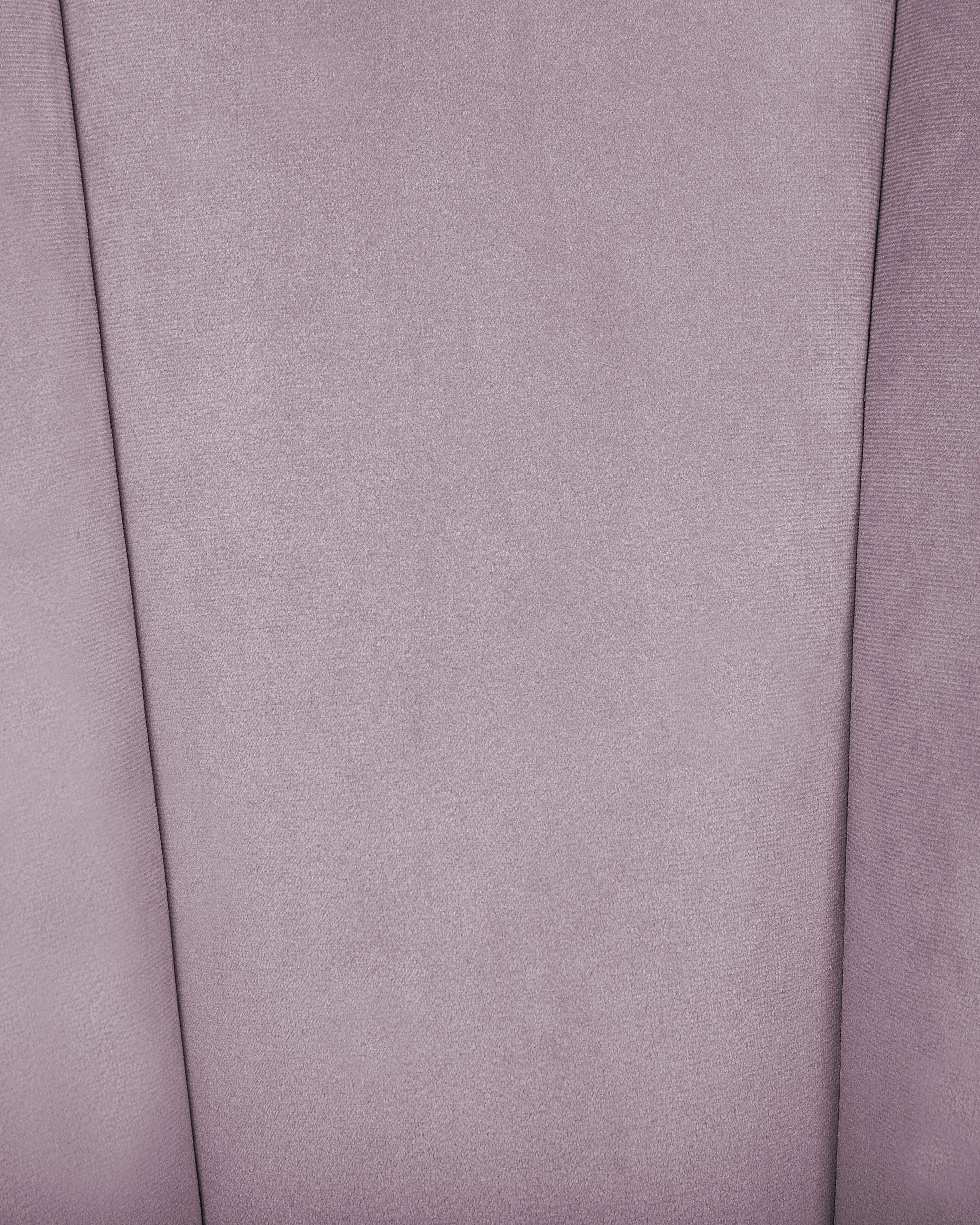 Fotel welurowy różowy DALA