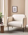 Fabric Armchair Beige STOUBY_886142