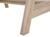 Schreibtisch heller Holzfarbton / weiss 110 x 60 cm JACKSON_735642