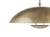 Kovová závěsná lampa mosazná AGRANI_867806