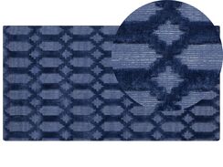 Matto viskoosi laivastonsininen 80 x 150 cm CIZRE Matto viskoosi laivastonsininen 80 x 150 cm CIZRE