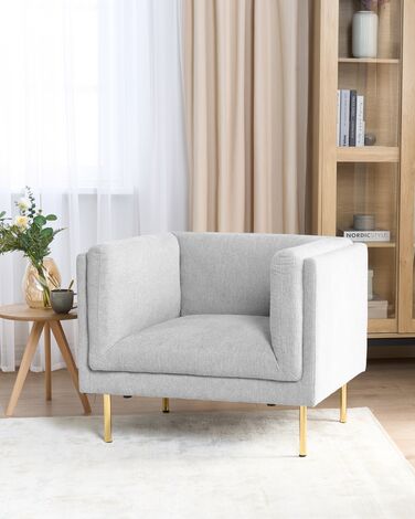 Fabric Armchair Grey MOEN