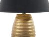 Tischlampe gold 56 cm Kegelform EBRO_119857