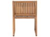Krzesło ogrodowe akacjowe jasne drewno SASSARI_691870