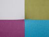 Divano letto imbottito in tessuto multicolore LEEDS_768821
