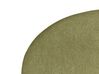 Lit avec rangement 180 x 200 cm bouclé vert olive VAUCLUSE_913159