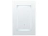 Badeværelsesskab med spejl og LED 40x60 cm sort MALASPINA_905848