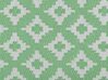 Outdoor Teppich hellgrün 120 x 180 cm geometrisches Muster THANE_766318