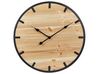 Nástěnné hodiny ø 60 cm světlé dřevo CABORCA_848439